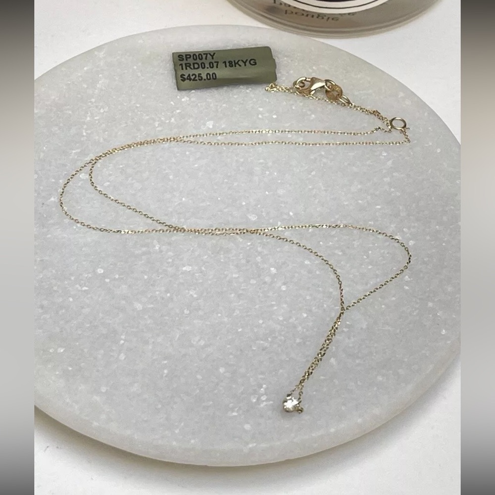 Bony Levy Icon Diamond Pendant Necklace 18k Yellow Gold - 16” & 18” - Picture 2 of 15